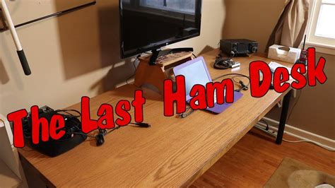 The Last Ham Desk Project - Ham Radio with K0PIR - Icom 7300 and 7610 ...