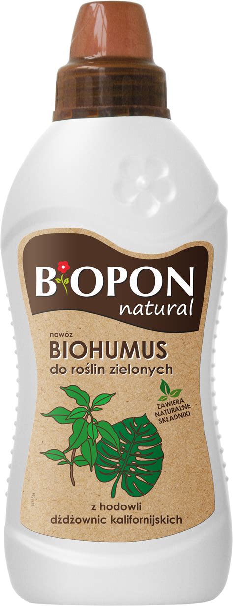 Biohumus nawóz do roślin zielonych 1L BIOPON Sklep internetowy