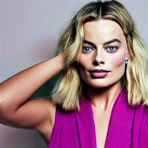 Margot Robbie In Sports Illustrated Stable Diffusion