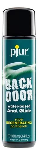 Lubricante Anal Pjur Back Door Agua Glide 100ml Sabor Neutro Cuotas