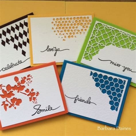 Batch Making With Colourflute Papermilldirect Sizzix Cards