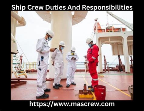 Ship Crew Duties And Responsibilities: Mastering the Essential Tasks