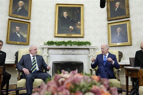 Biden Lula Focus On Democracy Climate During Visit Courthouse News