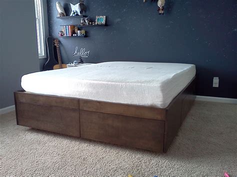 Platform Bed With Drawers : 8 Steps (with Pictures) - Instructables