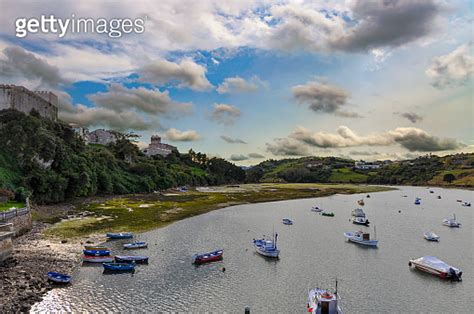 Yachts And Fishing Boats Against The Backdrop Of The City Of San