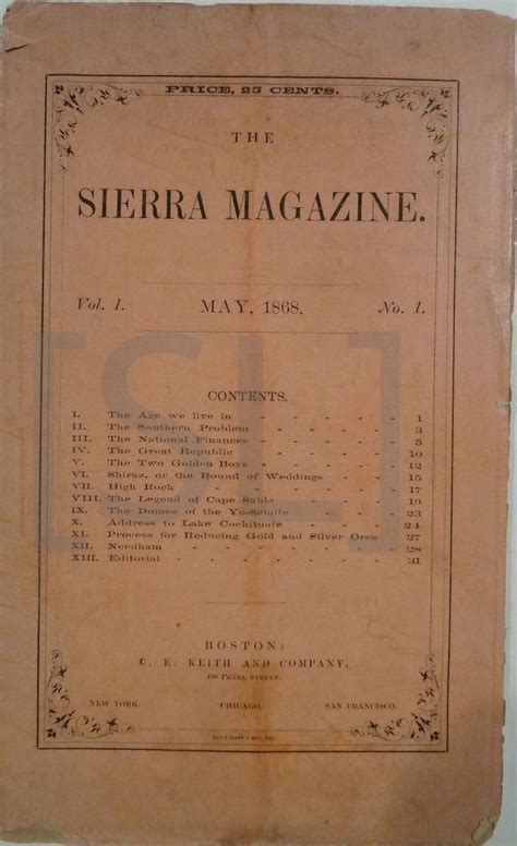 Sierra Magazine The Steven Lomazow Collection