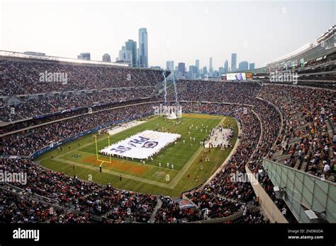 chicago bears field background
