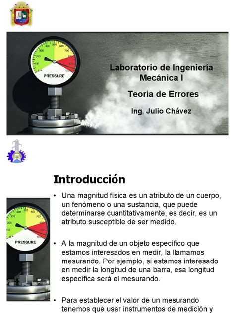 Laboratorio De Errores Pdf Medición Exactitud Y Precisión