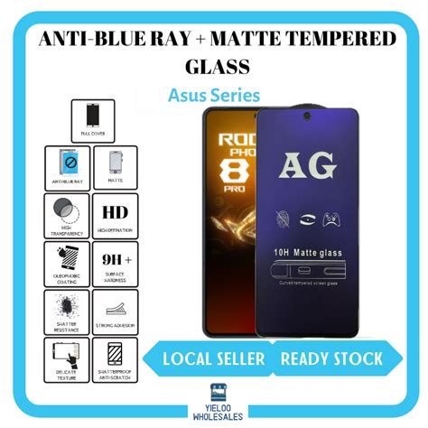 Beli Percuma Asus Tempered Glass Screen Protector Antiblue Ray