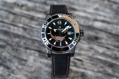 Carl F Bucherer Patravi Scubatec Black Manta Special Edition Hands