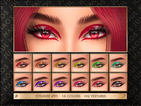 Jul Haos [cosmetics] Eyeliner 91 The Sims 4 Catalog