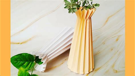 Cách Gấp Lọ Hoa Bằng Giấy đơn Giản How To Make Paper Vase Vans