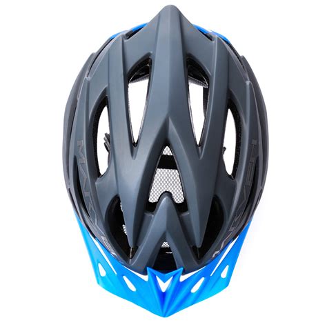 Kask Rowerowy Meteor Marven S Cm Szary Niebieski Niebieski Szary