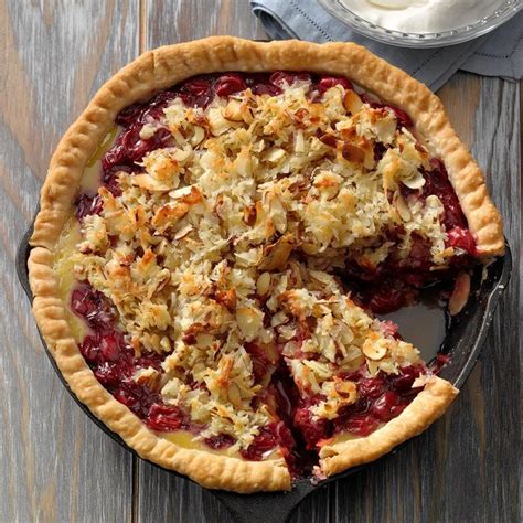 Tart Cherry Lattice Pie Recipe How To Make It