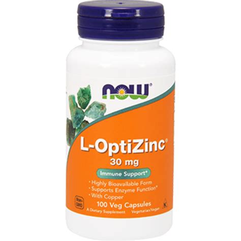 L OptiZinc 30 Mg Welltopia Pharmacy