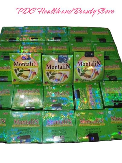 Montalin Herbal Capsule Original Sachet Capsule Lazada Ph