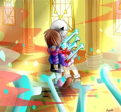 Sans And Frisk Get Dunked On Sans Frisk Anime Undertale Undertale