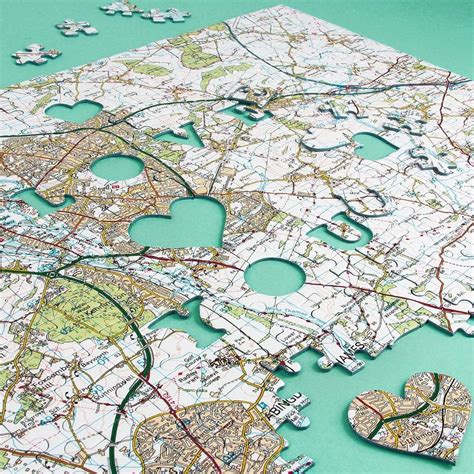 Personalised Map Jigsaw Puzzles – Butler and Hill UK