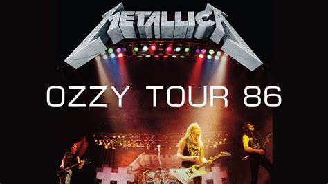 Metallica Ozzy Tour 86 Youtube