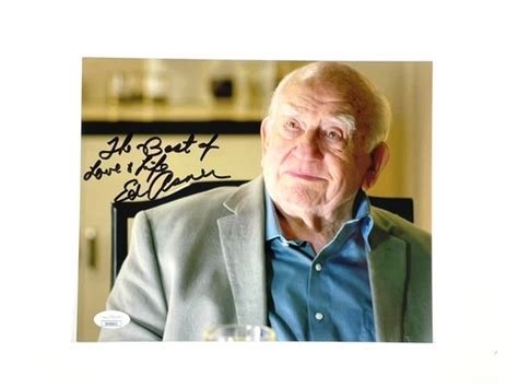 Ed Asner Signed Cobra Kai 8x10 Photo Karate Kid JSA Certified COA ...