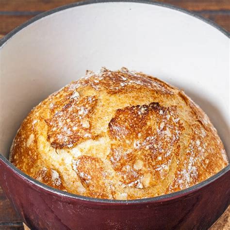 No Knead Dutch Oven Bread Recipe The Feedfeed