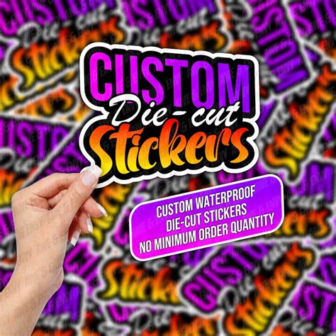 laptop custom vinyl waterproof stickers send   photo  design