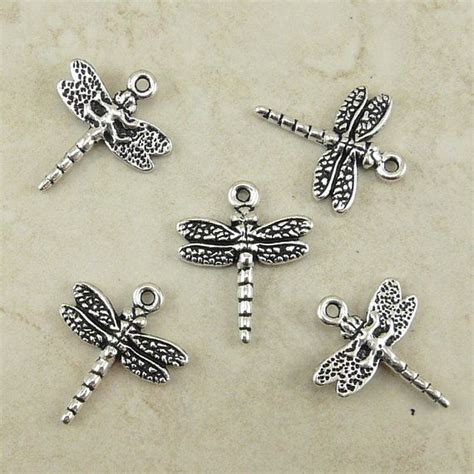 Tierracast Dragonfly Dragon Fly Charms Insect Bug Dragonfly Pewter