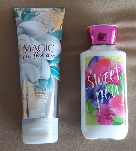 Crema Bath Body Works Ml Magic In The Air Sweet Pea Bs