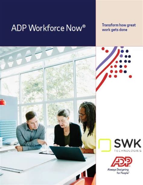 Adp Workforce Now Hr And Payroll Software Swk Technologies