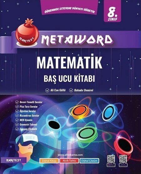 Nartest Yay Nlar S N F Matematik Metaword Ba Ucu Kitab Kitap Ler