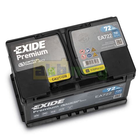 Аккумулятор Exide 72Ah Premium EA722 купить Низкая цена