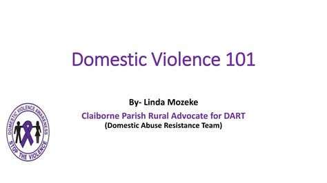 Domestic Violence 101 Ppt