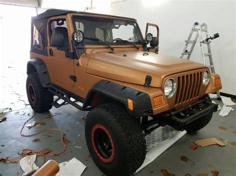 Copper Jeep Wrangler Wrap Wrapfolio