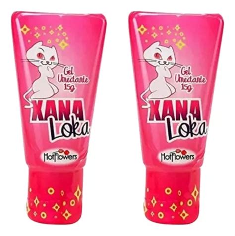 Kit Gel Excitante Xana Loka Hot Flowers Pronta Sabor Neutro Mercadolibre