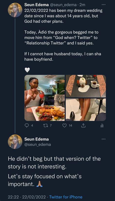 Seun Edema On Twitter RT Crybabykinah The Time Stamp