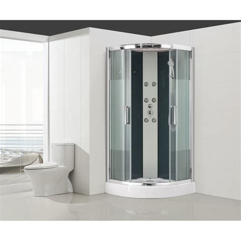 Cabine De Douche De Cercle L X L Cm Verre S Rigraphi