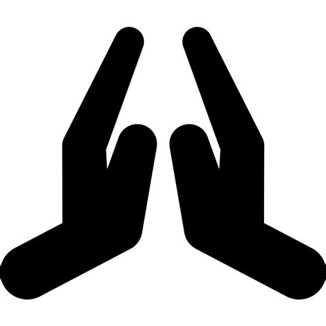 Praying Hands Vector Svg Icon Svg Repo