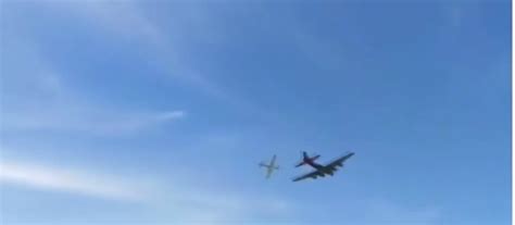 Two Dead As World War Planes Collide Mid Air In Dallas Air Show