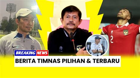 Pelatih Korsel U Terkejut I Sjafri Beri Kabar Baik Timnas U Sty