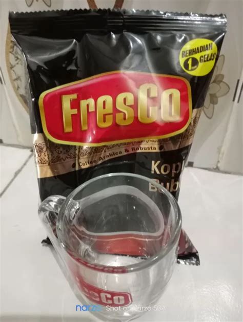 KOPI Bubuk Fresco Arabika Dan Robusta Kapal Api Free Gelas Cantik