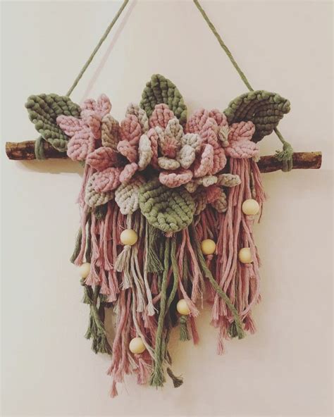 Makramee Blumen Macrame Wall Hanging Diy Macrame Plant Hangers