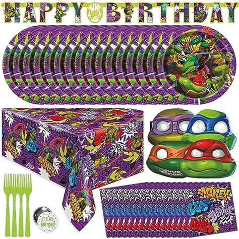 Teenage Mutant Ninja Turtles Mutant Mayhem Party Supplies The Ultimate