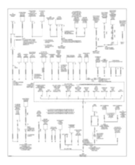 GROUND DISTRIBUTION Chevrolet Chevy Express H1500 2012 SYSTEM