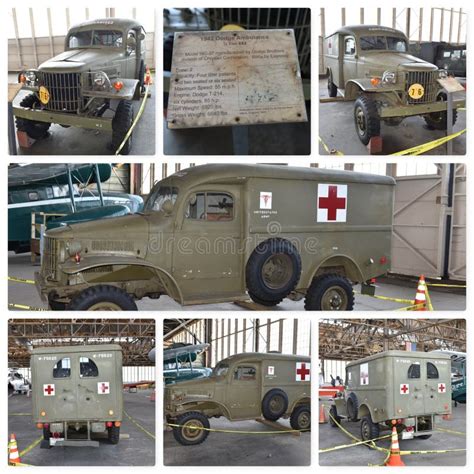 Historical Ambulance Dodge Model Wc Editorial Photo Image Of