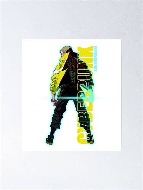 "anime png best seller cyberpunk edgerunners" Poster for Sale by ...