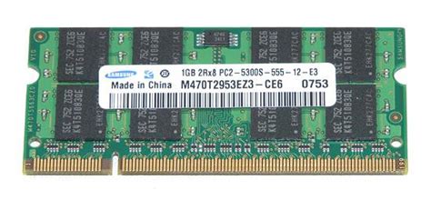M470T2953EZ3-CE6 | Samsung 1GB 2RX8 DDR2 PC2-5300S Memory