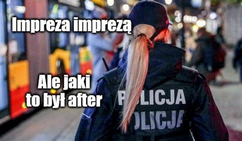 Policjantka która po pijaku wezwała policję do swoich znajomych na