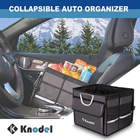 K Knodel Car Trunk Organizer Trunk Organizer With Lid Heavy Duty