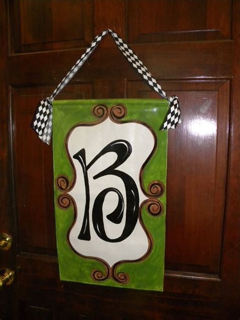 Personalized Hand Painted Canvas Banner