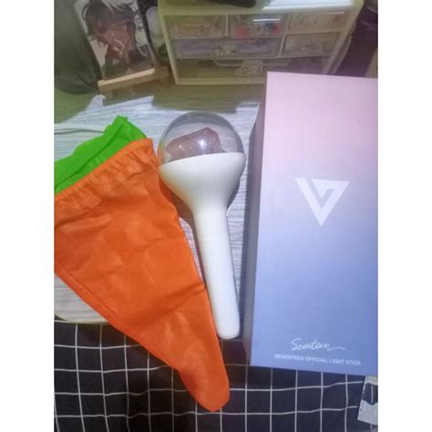 Jual BOOKED OFFICIAL Caratbong Lightstick Seventeen Carat Bong Light